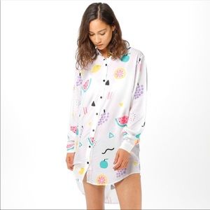 Lazy Oaf Shirt - Fruity Slice Sz SM